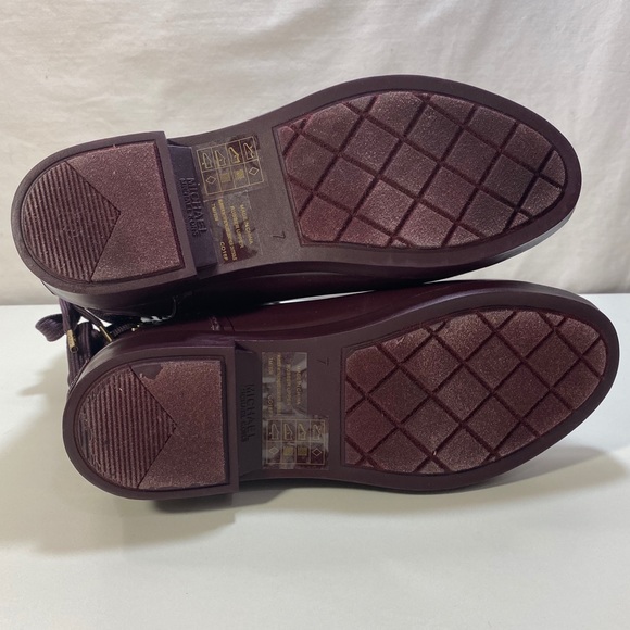 Michael Kors Larson Back-Tie Rain Booties Boot - Picture 6 of 6